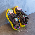 Fashion Outdoor Non-Slip Anak Sepatu Lari Olahraga